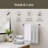 Modern Threads 600 GSM 6-Piece Towel Set with Filgree Jacquard Border-773342165