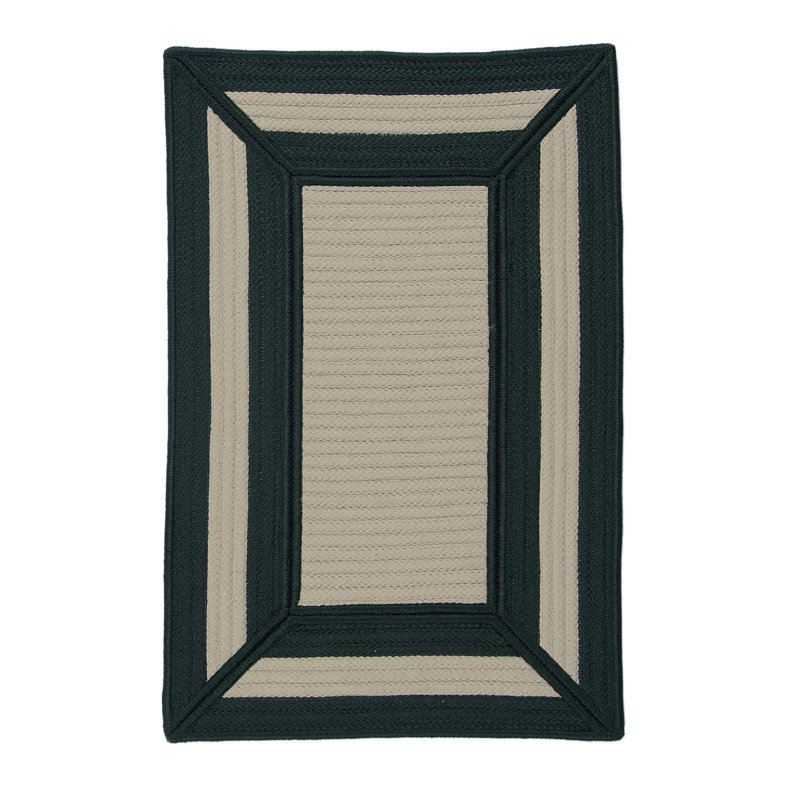 Tapis intérieur / extérieur Ryding - vert, Rectangle 4 pi x 7 pi