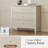 Amberrae 3-Drawer Dresser (Set of 2)-792400256