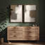"Abstract Neutral Blocks", images de bureau, impression murale encadrée 2 pièces-1822122859-1822122854