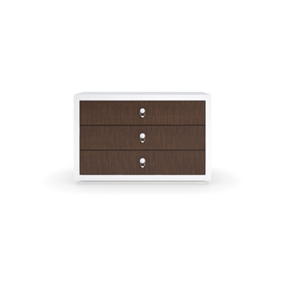 3 - Drawer Solid Wood Nightstand