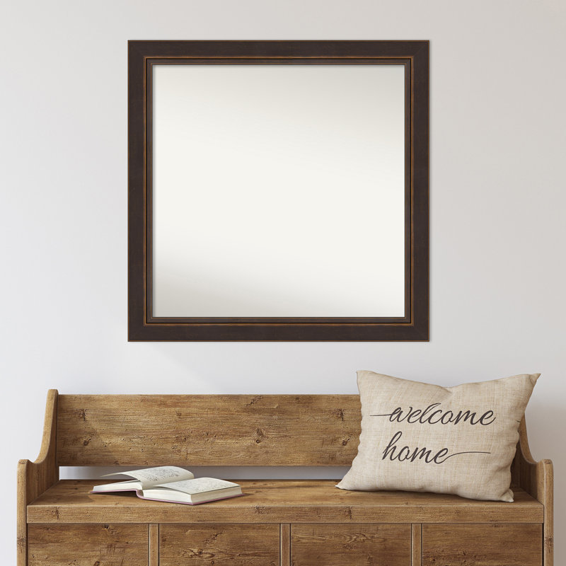 Miroir mural Ramsses, Carré, 30,5 po x 30,5 po