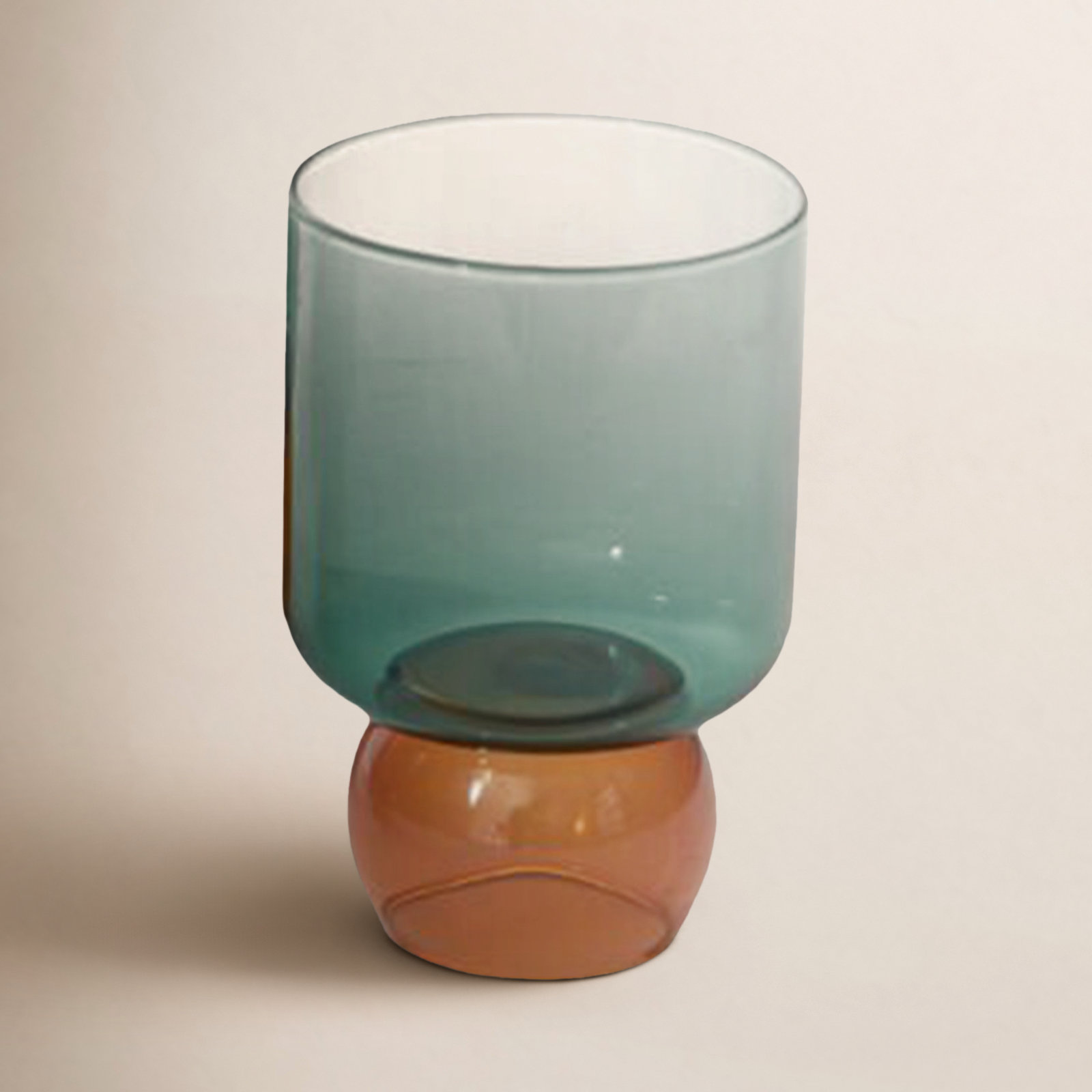 Yanely Drinkware 3.25"x 4.75", Turquoise