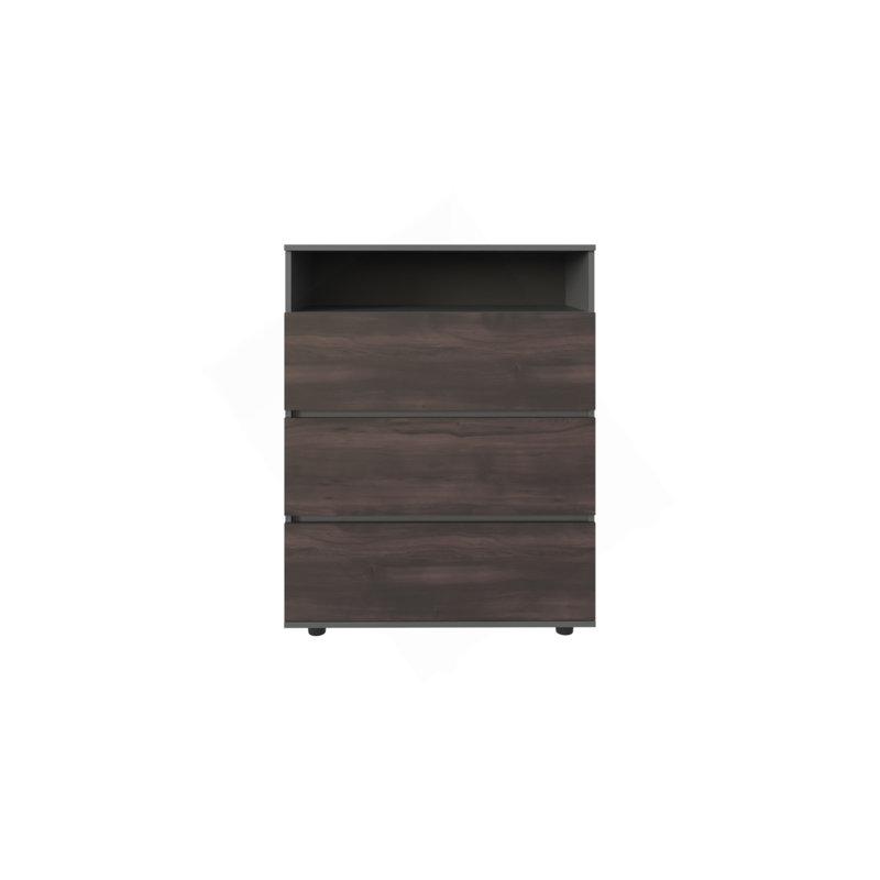 Tiroir Aberdeen, chambre, gris mat