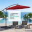 Parasol en porte-à-faux 10 pi Hawkinsville-1824452970