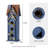 Oversized 3-Tiered Solid Wood Villa Birdhouse, 24.25"H-Blue-489728009