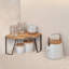 Freestanding Wood Spice Rack