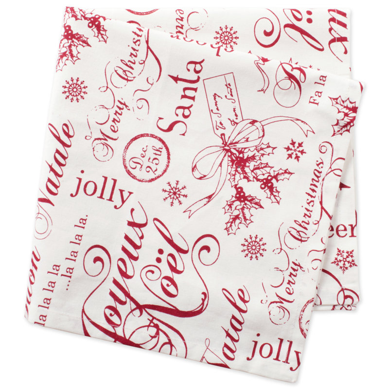 Serviette 20" de noël print Mcmartin