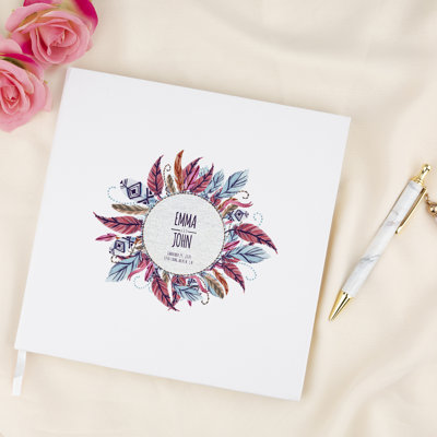 Livre d'or de mariage personnalisé