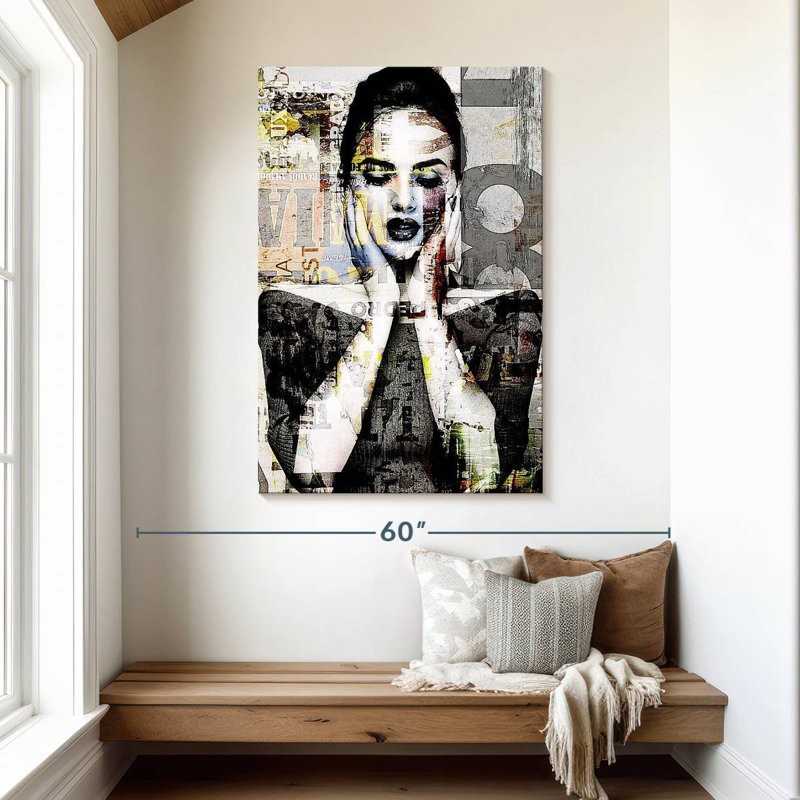 Fashionista moderne Leisha, H 48 po x l 32 po