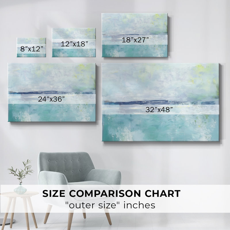 Série de paysages abstraits LXIX, H 18 po x l 27 po