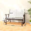 Banc oscillant d'extérieur, fauteuil pour 2 personnes