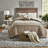 Soft Faux Suede Queen Bedding Sets, Rustic Lodge Style For Home