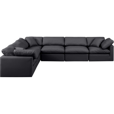 Itala Upholstered L-Shaped Sectional Reversible