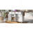 53.5''Farmhouse Kitchen Island With Power Outlet, Kitchen Storage Island With Drop Leaf, Spice Rack And Drawer, Rolling Kitchen Cart On Wheels, For Home, Kitchen And Dining Room-2073052535