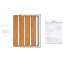 Banc de douche mural en bois pliable