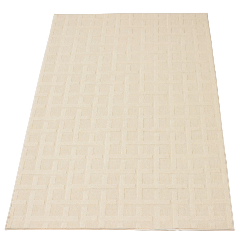 Villa Geometric Indoor / Outdoor Rug, Rectangle 4'7" x 6'7"