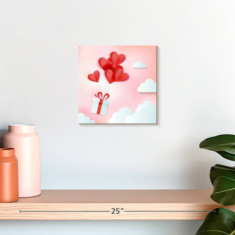 Lelend Valentine's Day Present, 10" H x 10" W