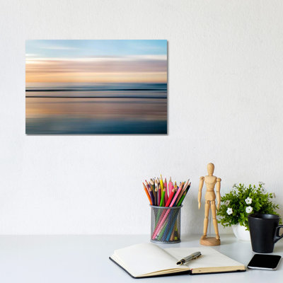 La Jolla Waves 1 Piece Wrapped Canvas Wall Art
