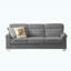 Canapé 3 places 82 pouces en tissu molletonné compressé moderne, pour le salon, la chambre à coucher, le bureau et les espaces de divertissement, gris-354054015