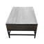 Table basse à plateau relevable gris