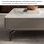 Table basse en cuir italien-147090866