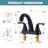 Centerset 2-handle Bathroom Faucet with Drain Assembly-97804582