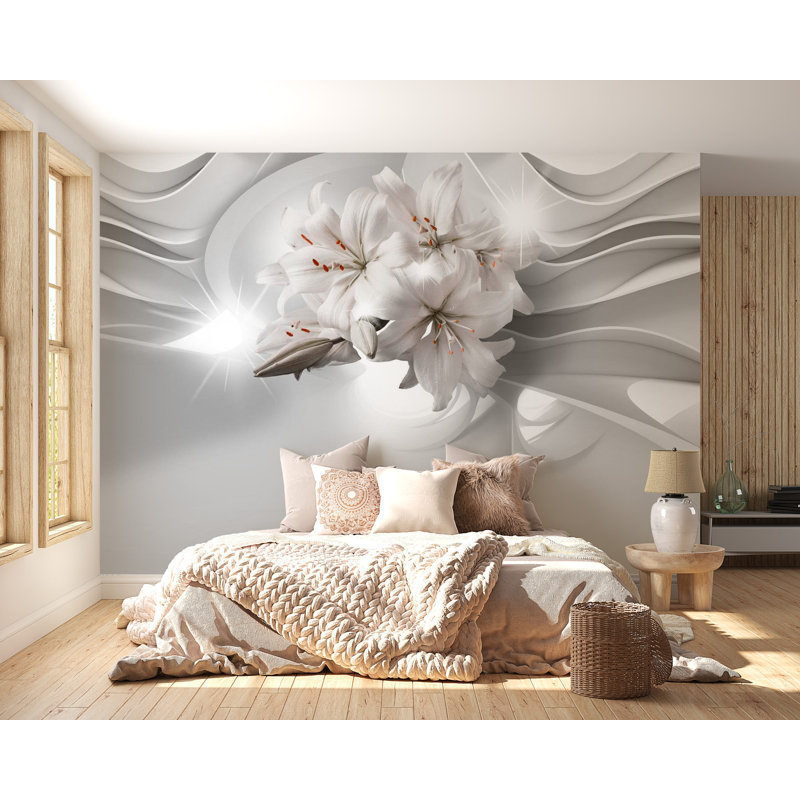 Olivia Peel & Stick Wallpaper, 154" W x 110" L