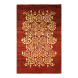 Rhonwen One-of-a-Kind 6' 1" X 9' 4" Hand Knotted Area Rug