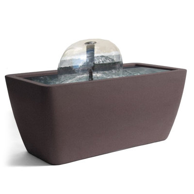 Tessie Acrylic Weather Resistant Floor Fountain