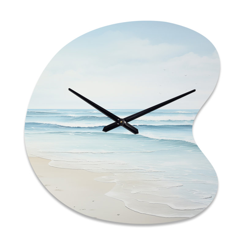 Horloge murale plage de plage I, Petit