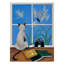 Jondra «The Birdwatcher», reproduction de peinture acrylique sur toile tendue-30365465