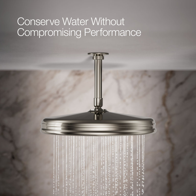 Rain Fixed Shower Head, Vibrant Polished Nickel