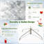 Arbre de Noël illuminé pin artificiel-2021037187