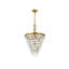 Beno 5 - Light Glass Dimmable Tiered Chandelier-453174949