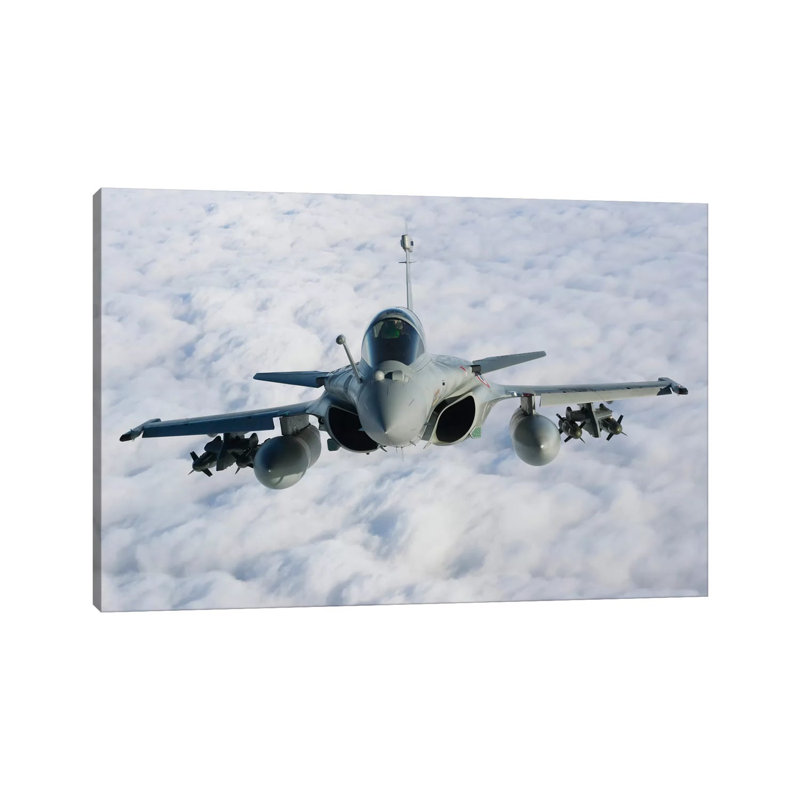 Dassault Rafale B Of The French Air Force II by Gert Kromhout - Wrapped Canvas Gallery-Wrapped Canvas Giclée