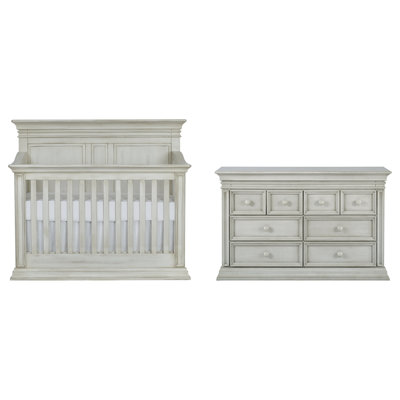 Vienna Convertible 2 -Piece Nursery Furniture Set