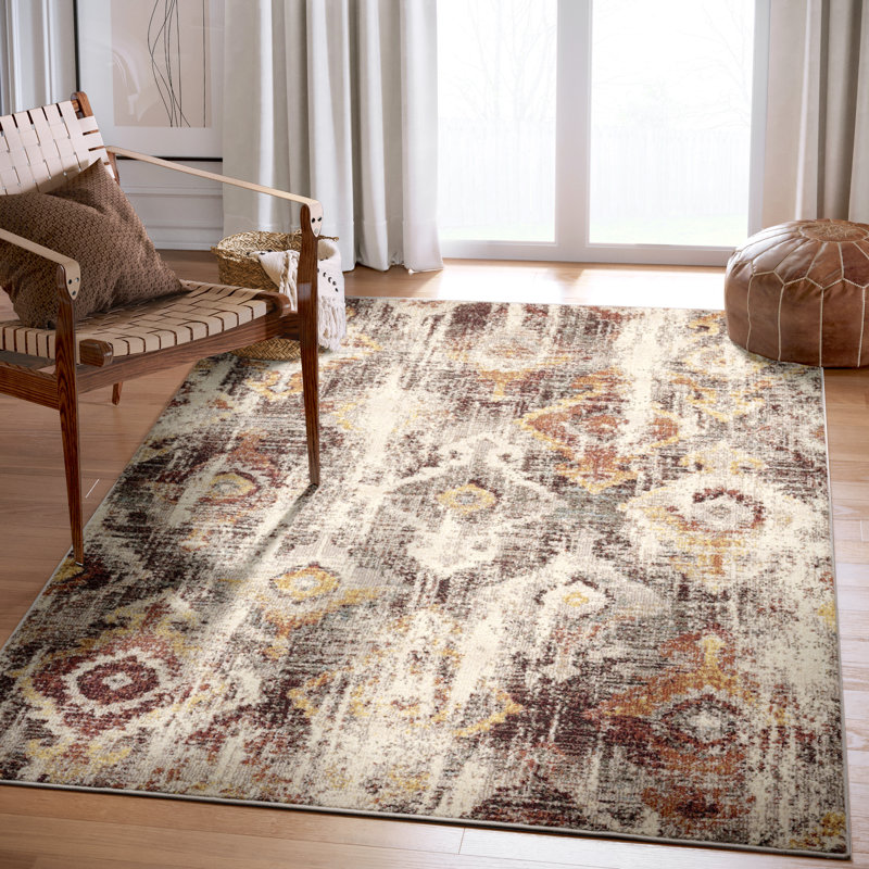 Doralene Southwestern Indoor Rug, Rectangle 7'9" x 10'2"