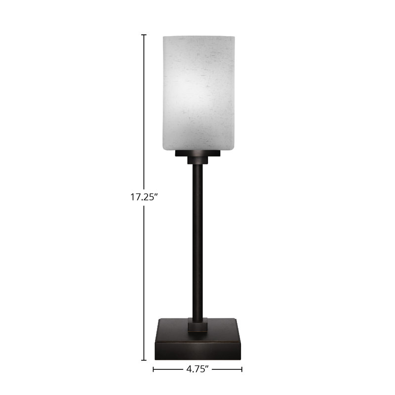 Lampe d'appoint Aneka, Granit foncé