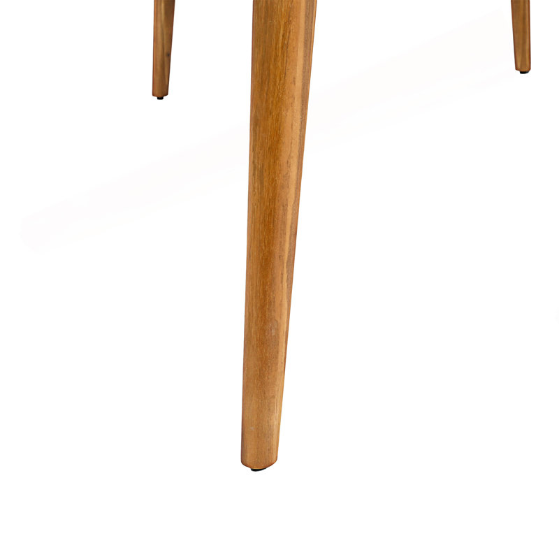 Table de salle à manger en bois d'acacia pour 8 personnes