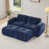 Velours bleu