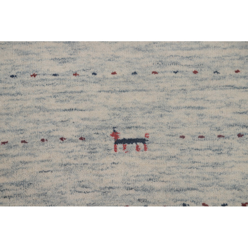 Tapis oriental tribal Gabbeh 9 x 12