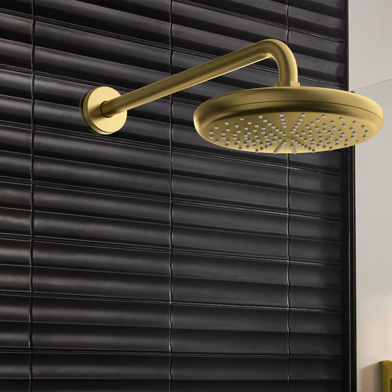 Rainshower™  15-Inch Fixed Shower Arm, Brushed Cool Sunrise