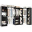 Système d'organisation 120 po x 39 po avec porte et tiroirs en bois (largeur réglable)-1652646071