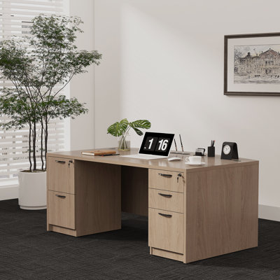  Parven Vertical Filing Executive Desk