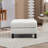 Module for Modular Sectional Sofa, Ottoman with Wood Legs and Pocket Spring