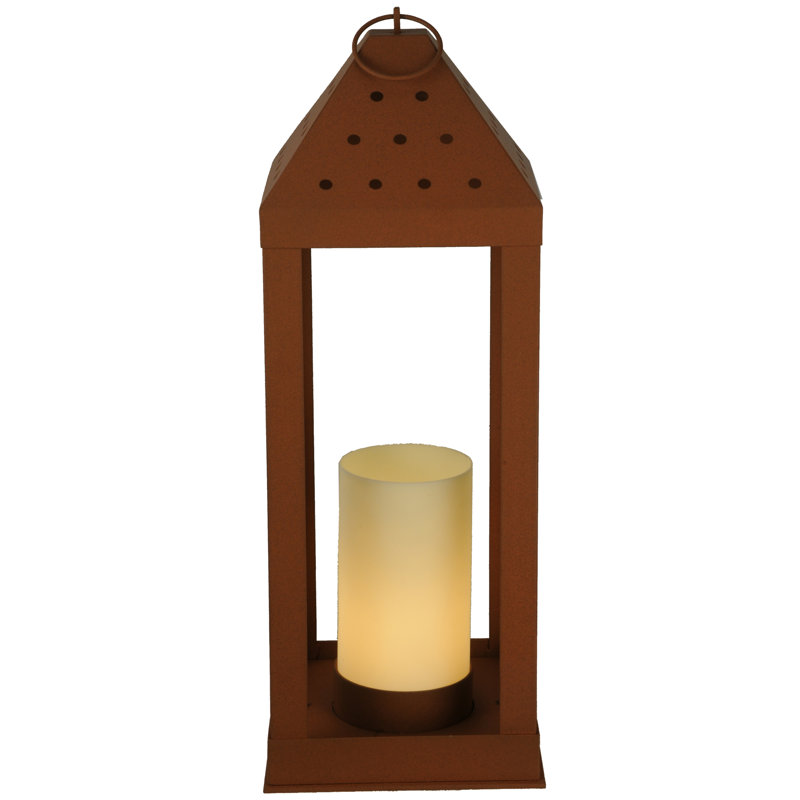 Rustic Lodge 1 - Light Lantern Head
