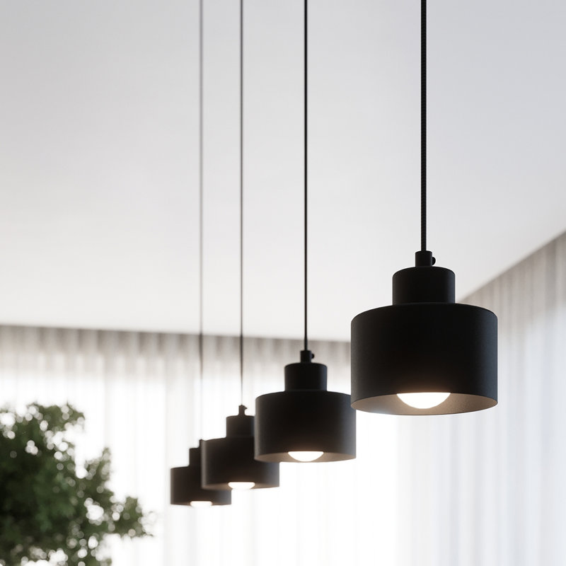 Berardina 3 - Light Stainless Steel Pendant