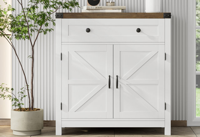 White Accent Chests & Cabinets