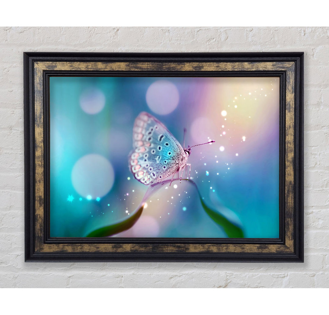 Butterfly Sparkle - Einzelner Bilderrahmen Kunstdrucke